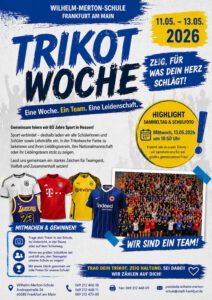 Werbeplakat Trikottag